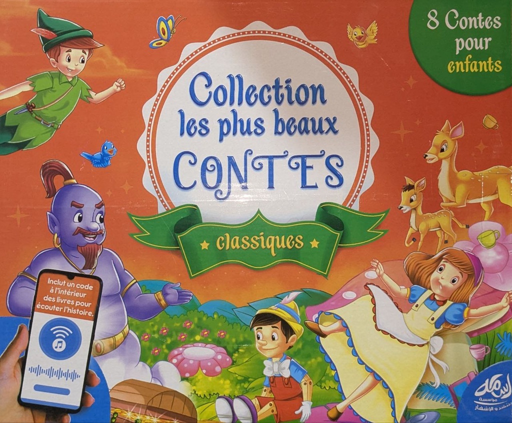 BOX LES PLUS BEAUX CONTES CLASSIQUES 8PCS