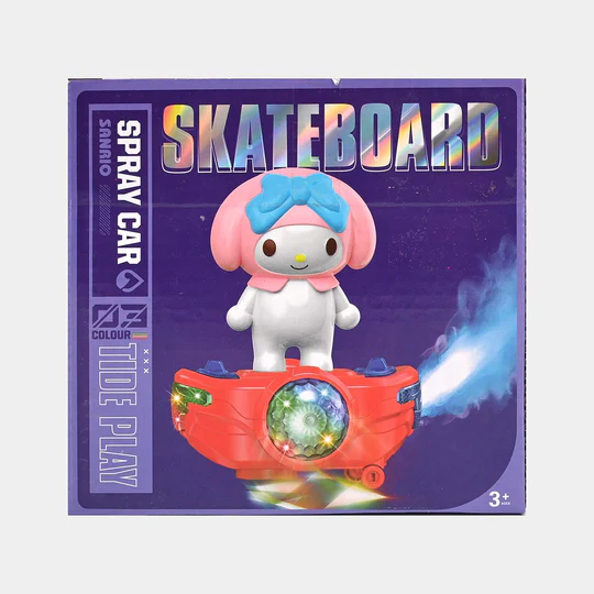 SKATEBOARD SPRAY CAR