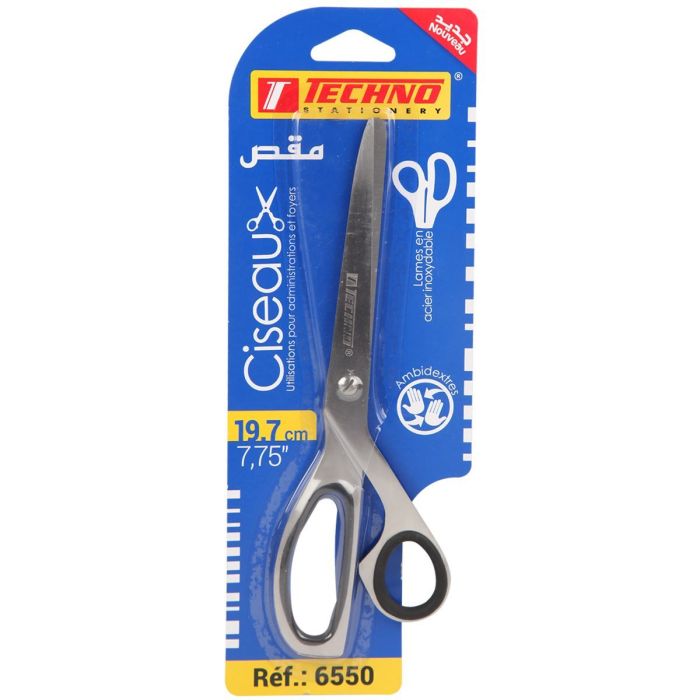 CISEAUX ASYMETRIQUE 19.7CM 6550 TECHNO