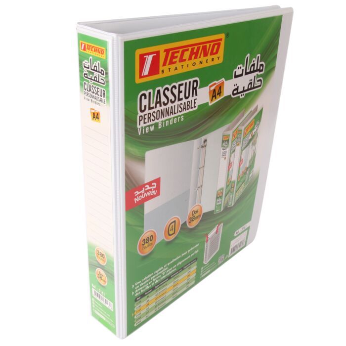 CLASSEUR PERSONNALISABLE 38MM 5161 TECHNO