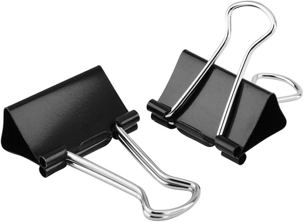 CLIPS METALLIQUE NOIR 32MM BT24 4403 PLUMA C22