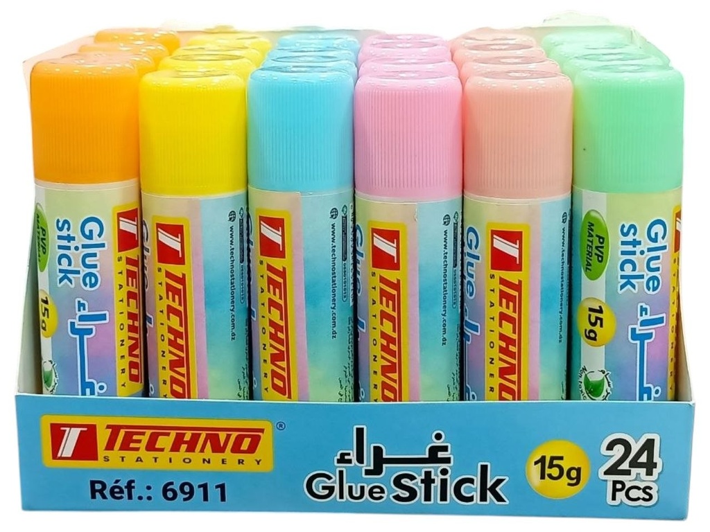 COLLE STICK 15G PASTEL 6911 TECHNO