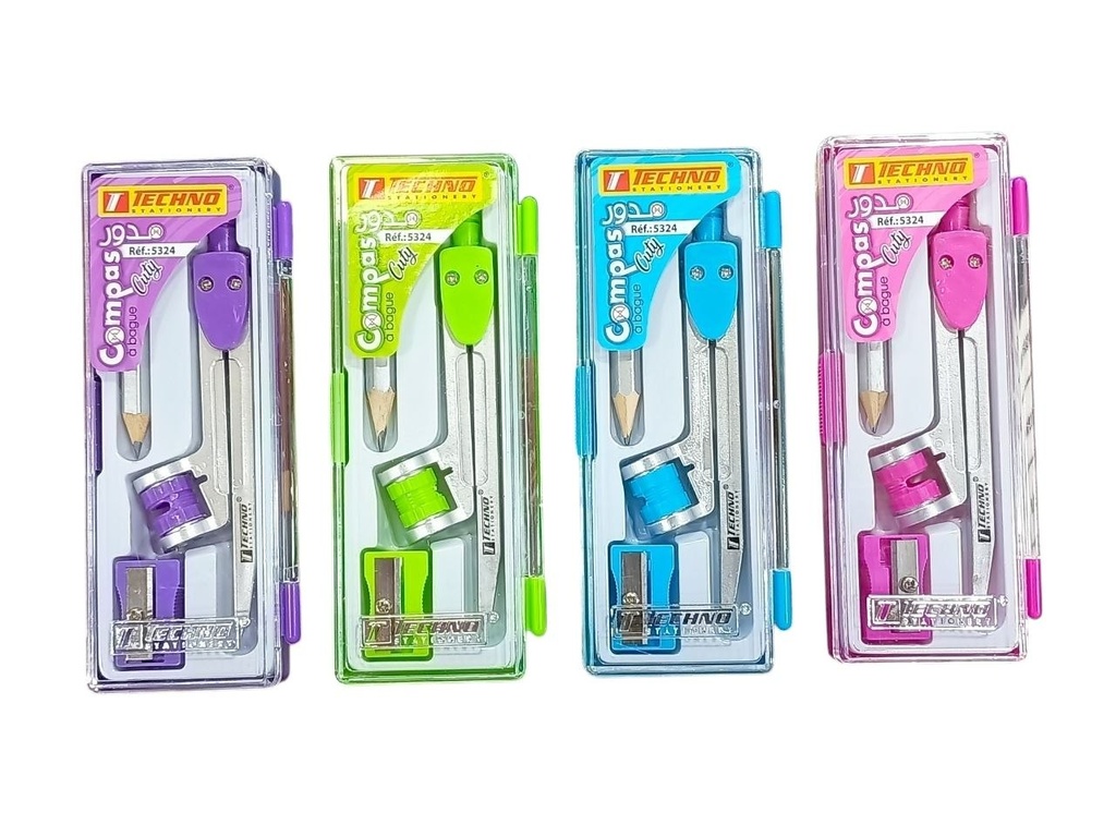 COMPAS AVEC CRAYON 5324 TECHNO