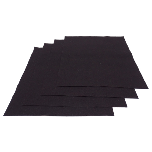 COUPONS FEUTRINE SOUPLE A4 160G/2M NOIRE