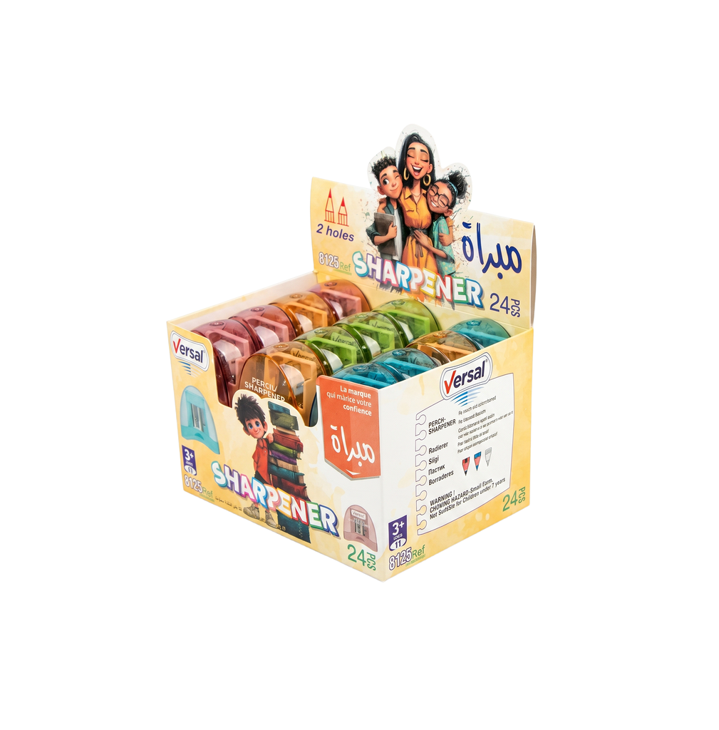 TAILLE CRAYON DEUX TROU 8125 VERSAL