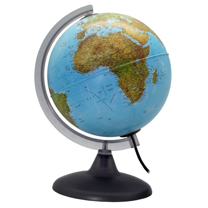GLOBE TERRESTRE LUMINEUX FRANCAIS 30CM 3516 TECHNO