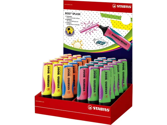 SURLIGNEUR STABILO BOSS SPLASH REF 75/30-1 STABILO