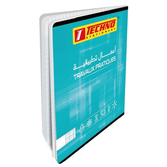 CAHIER TP 120 PAGES PIQUE PF 70G REF 9811 TECHNO 