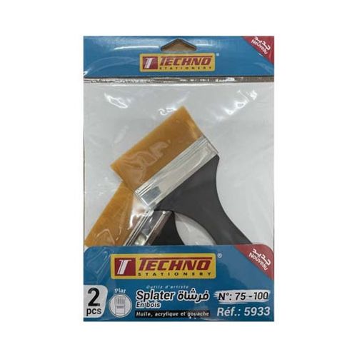JEUX DE 02 PINCEAUX  SPLATER 75-100