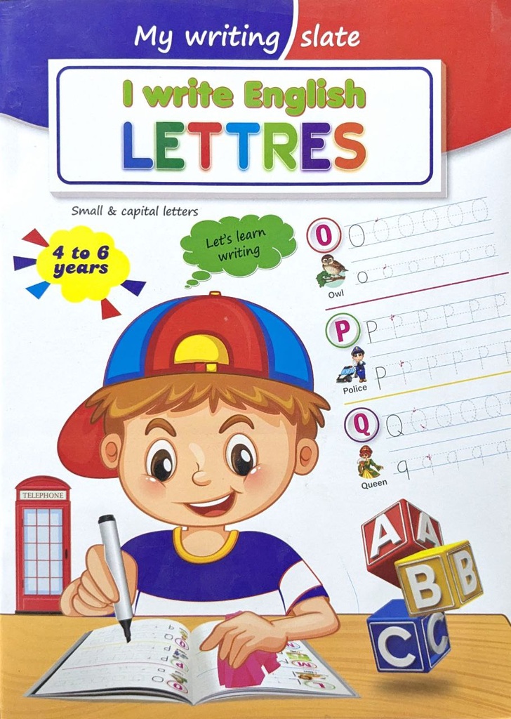 I WRITE ENGLISH LETTRES