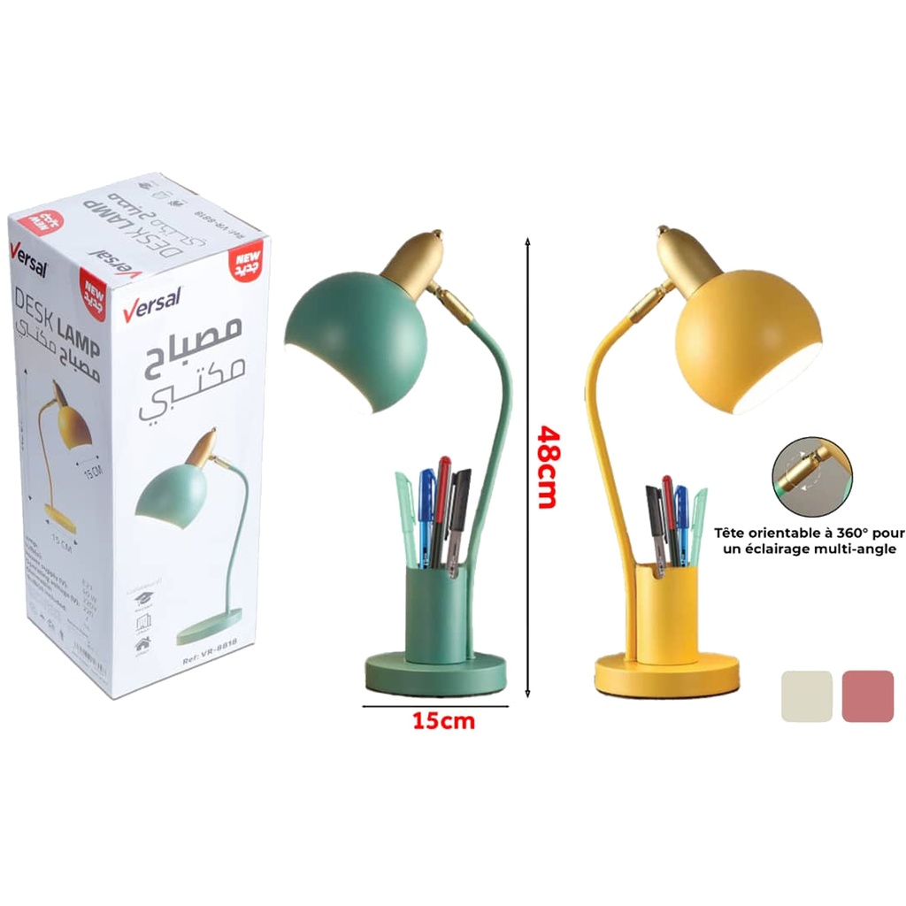 LAMPE DE BUREAU GM REF VR-8818 VERSAL