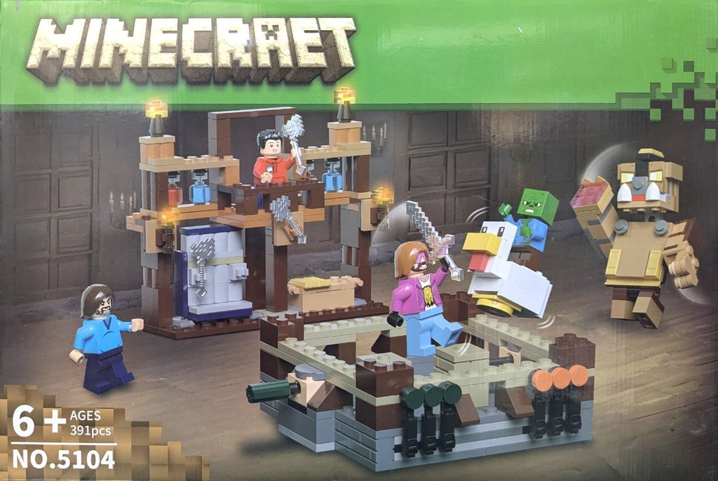 LEGO MINECRAET 391 PCS 