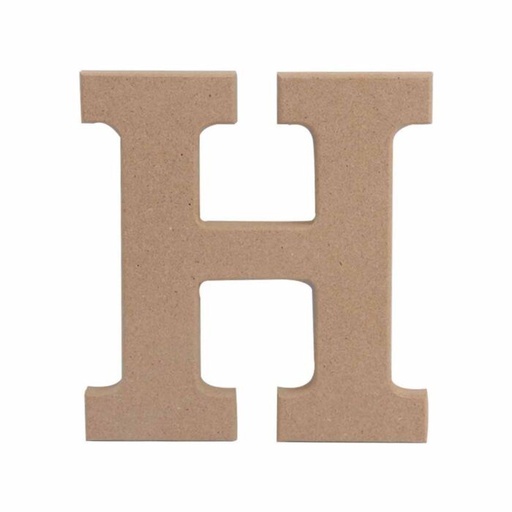 LETTRE EN BOIS H
