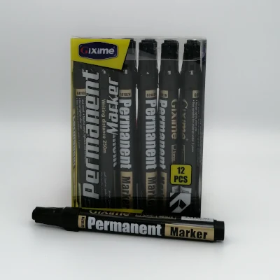 MARQUEUR PERMANENT NOIR GO102N GIXIME