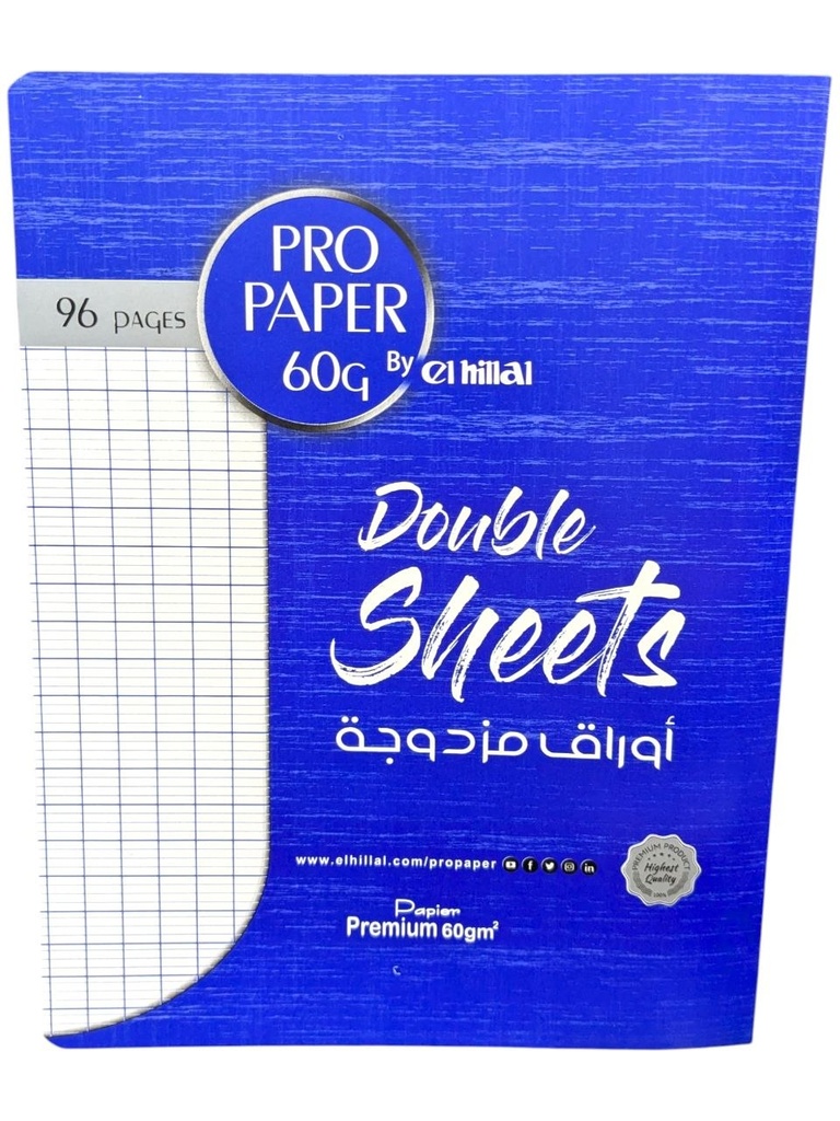 COPIE DOUBLE 96 PAGES PF PROPAPER