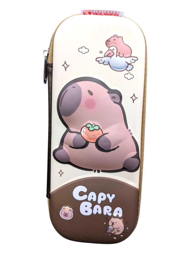 TROUSSE PENCIL CASE FANTAISIE CAPYBARA REF 8221 TECHNO