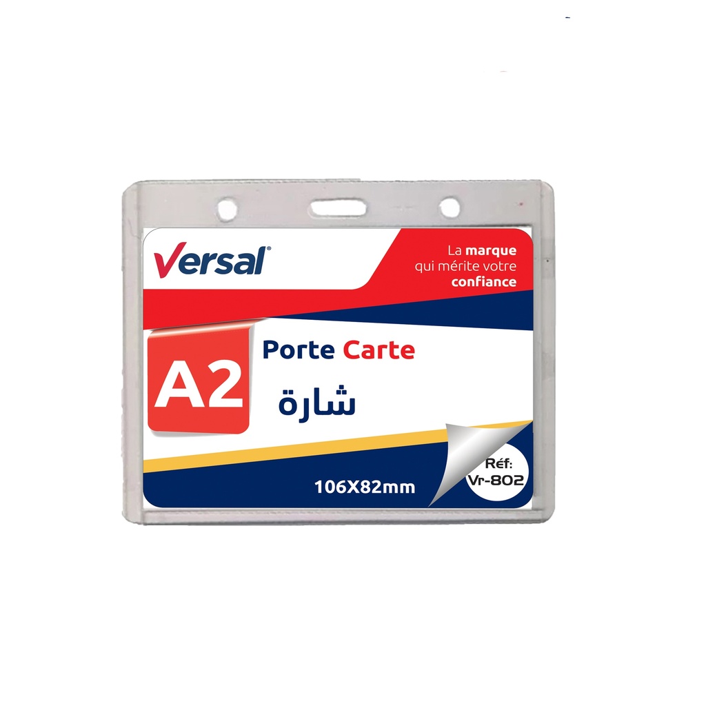 PORTE BADGE A2 REF VR-802 VERSAL 