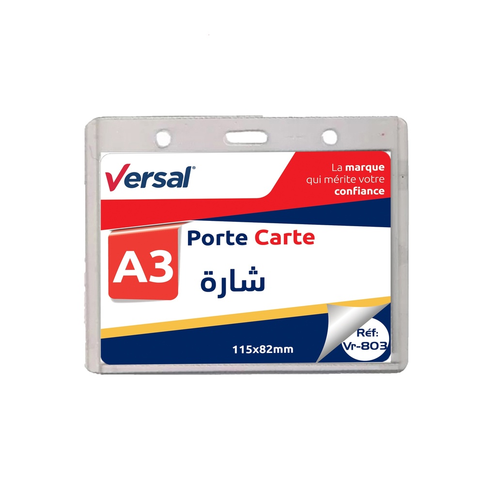 PORTE BADGE A3 REF VR-803 VERSAL 