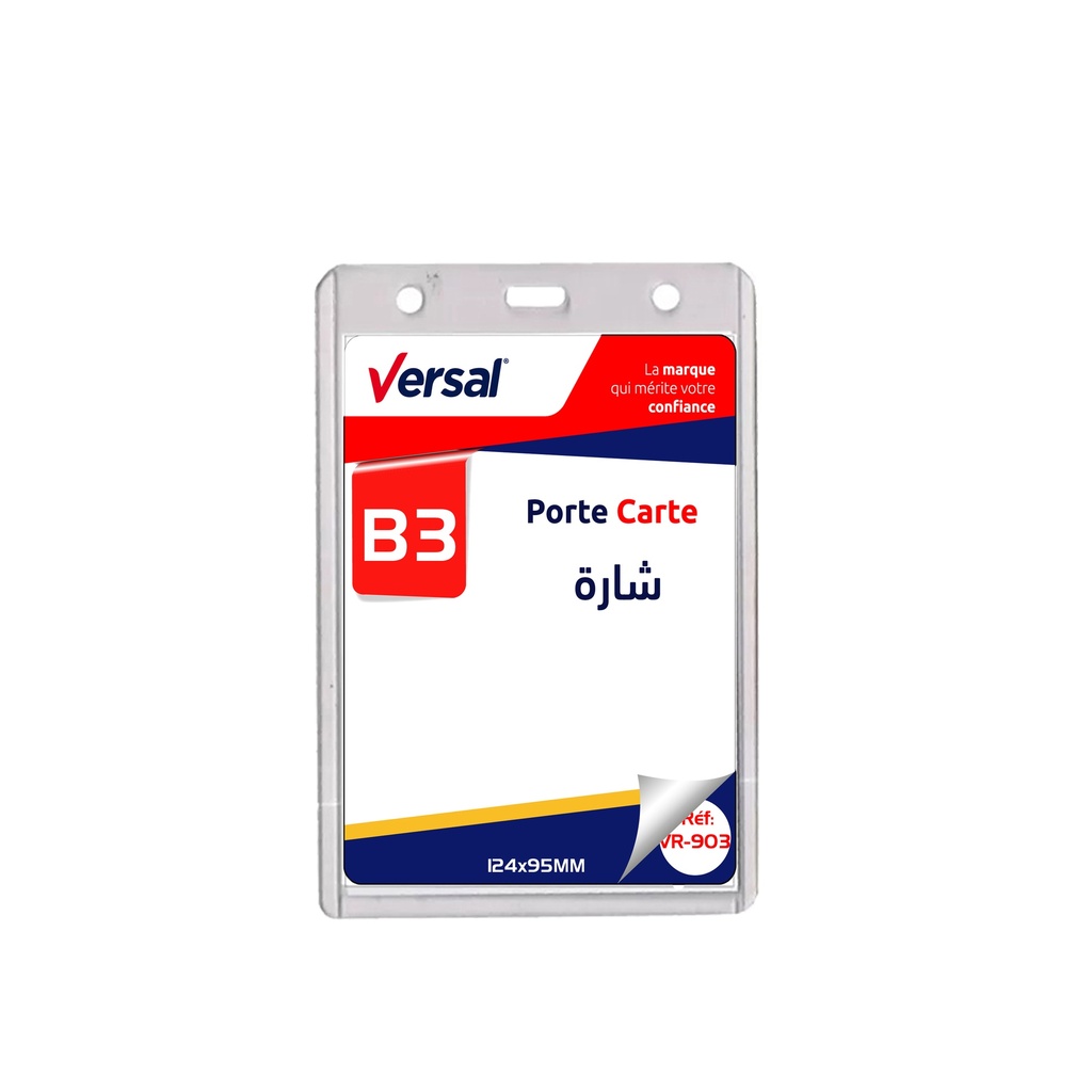 PORTE BADGE B3 REF VR-903 VERSAL 