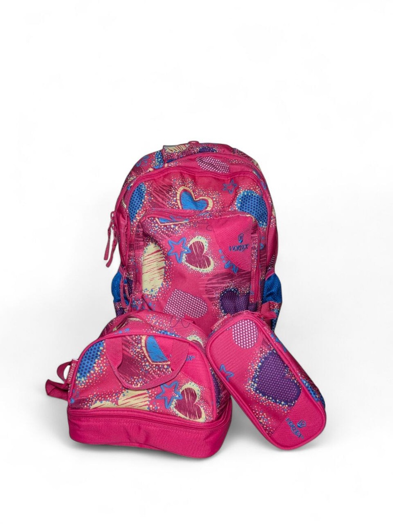 SAC A DOS A ROULETTE 3 PCS REF 4679 VERTEX