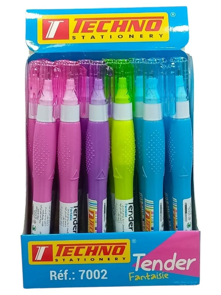 STYLO CORRECTEUR 5 ml COULEURS FANTISIE 7002 TECHNO