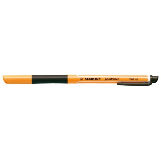 STYLO STABILO ROLLER POINTVISCO NOIR