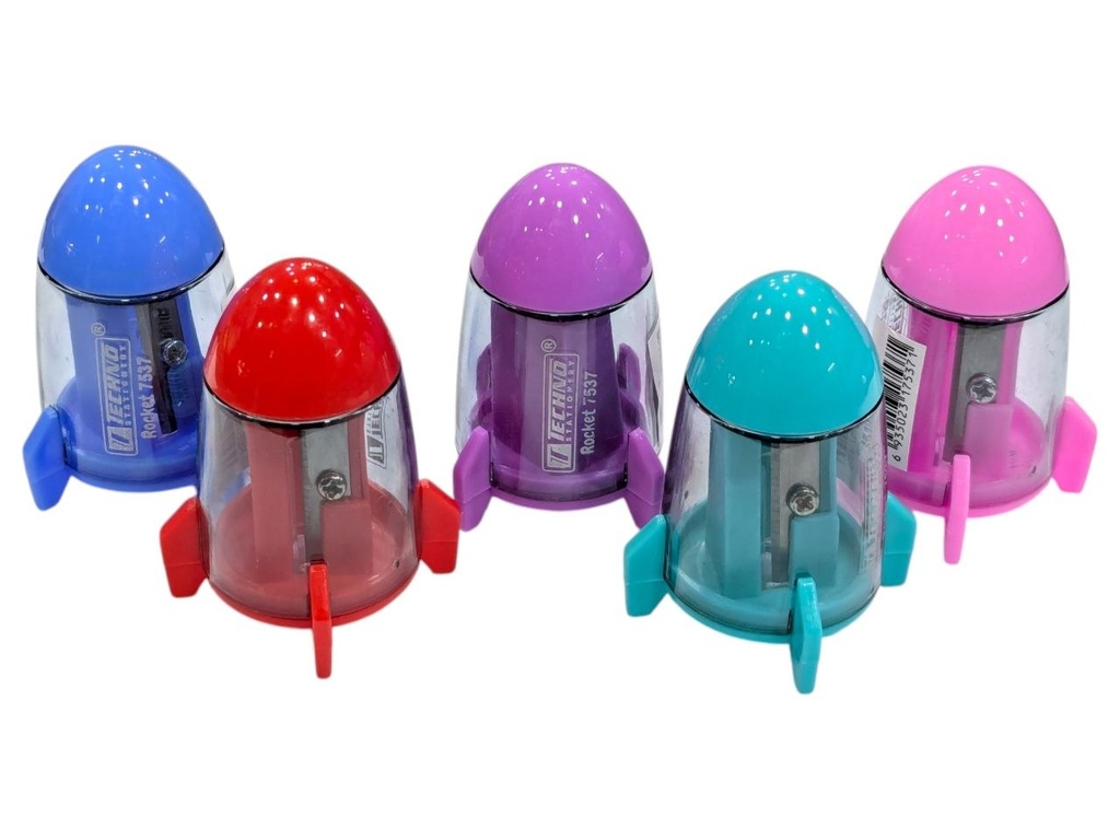 TAILLE CRAYON AVEC RESERVOIR ROCKET 7537 TECHNO