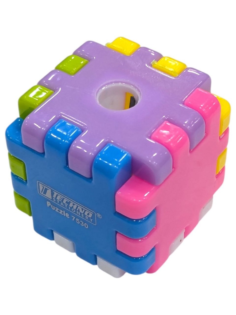 TAILLE CRAYON AVEC RESERVOIR PUZZLE  7530 TECHNO