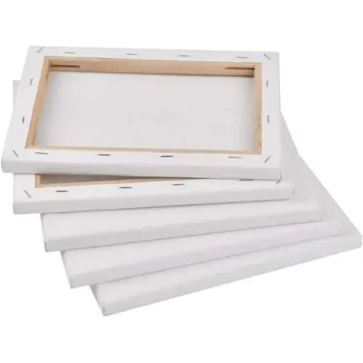 TOILE SUR CHASSIS EN COTON  20*20CM REF 5478