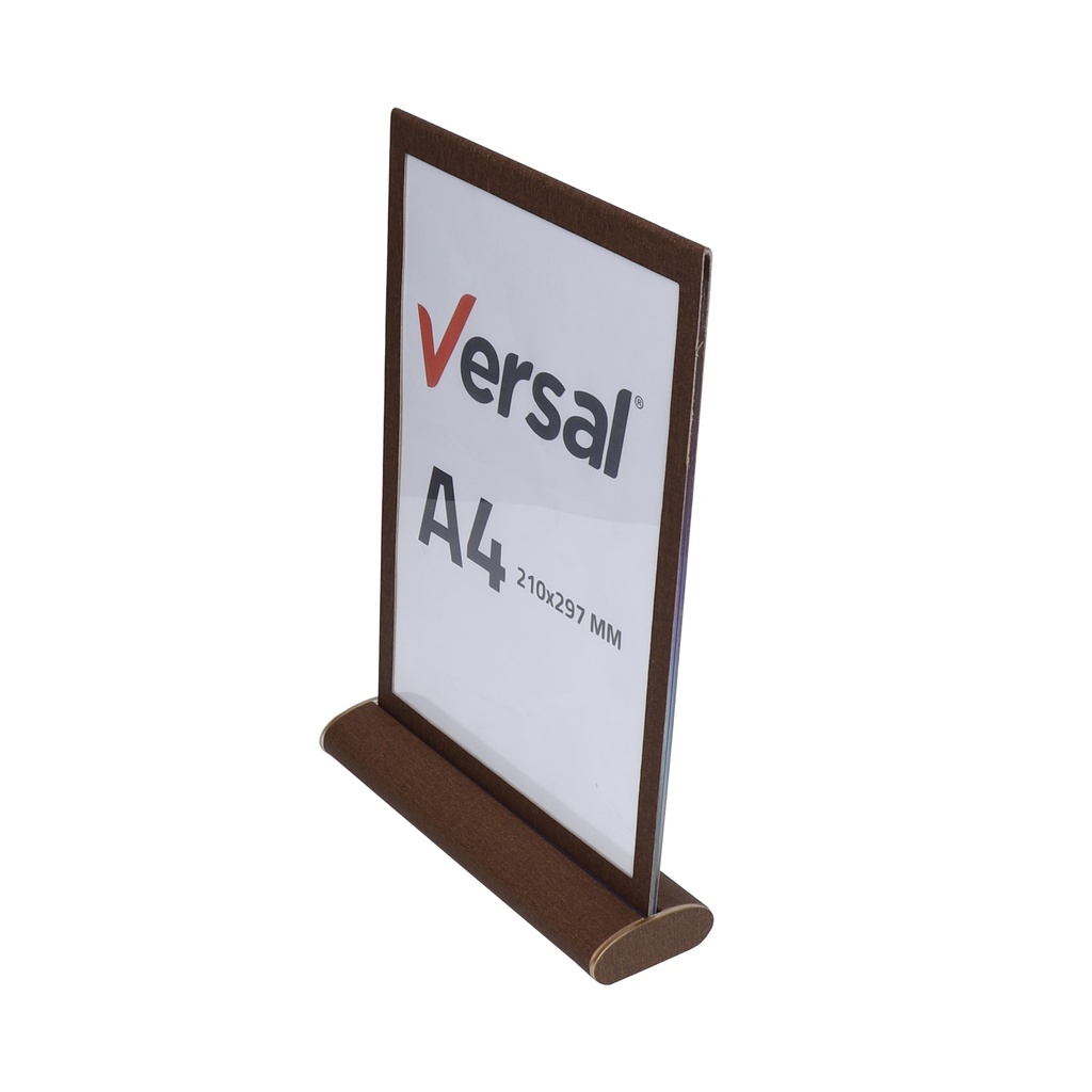 PRESENTOIR  AFFICHE A4 CUIR 2803 VERSAL