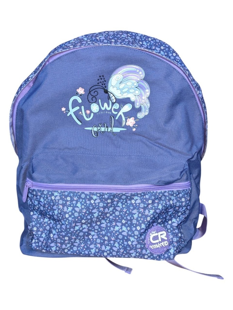 SAC A DOS SCOLAIRE 17.5" CR-3715 CRISTAL