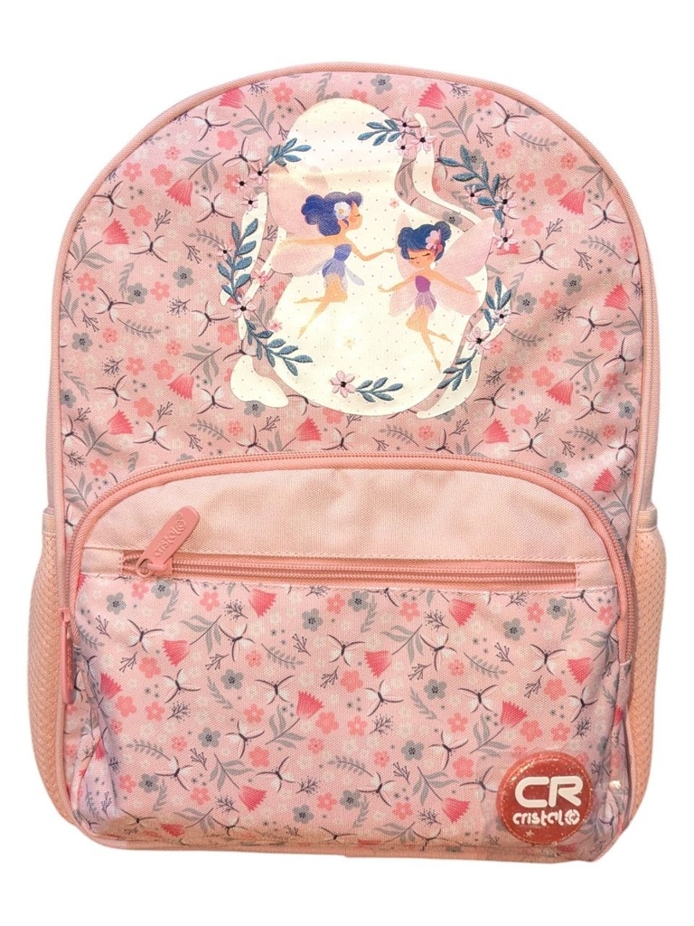 SAC A DOS SCOLAIRE 16" CR-3815 CRISTAL