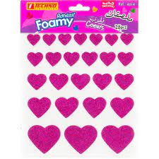 ADHESIF FOAMY COEURS