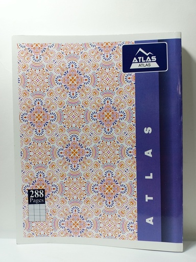 CAHIER COUSU COLLER  288 PAGES PF ATLAS