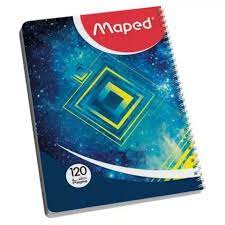 CAHIER SPIRAL 120 PAGES  REF 9395