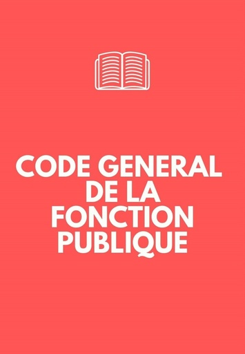 CODE DE GENERAL LA FONCTION PUBLIIQUE ARABE/FERNCAIS