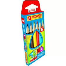 CRAYONS DE COULEURS 06 MINI REF 4370 