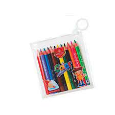 CRAYONS DE COULEURS 12 CLR PM REF 0463 VERTEX