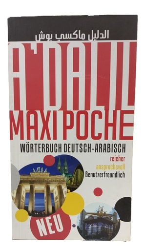 DICTIONNAIRE MAXI POCHE ARABE/ALLEMAND