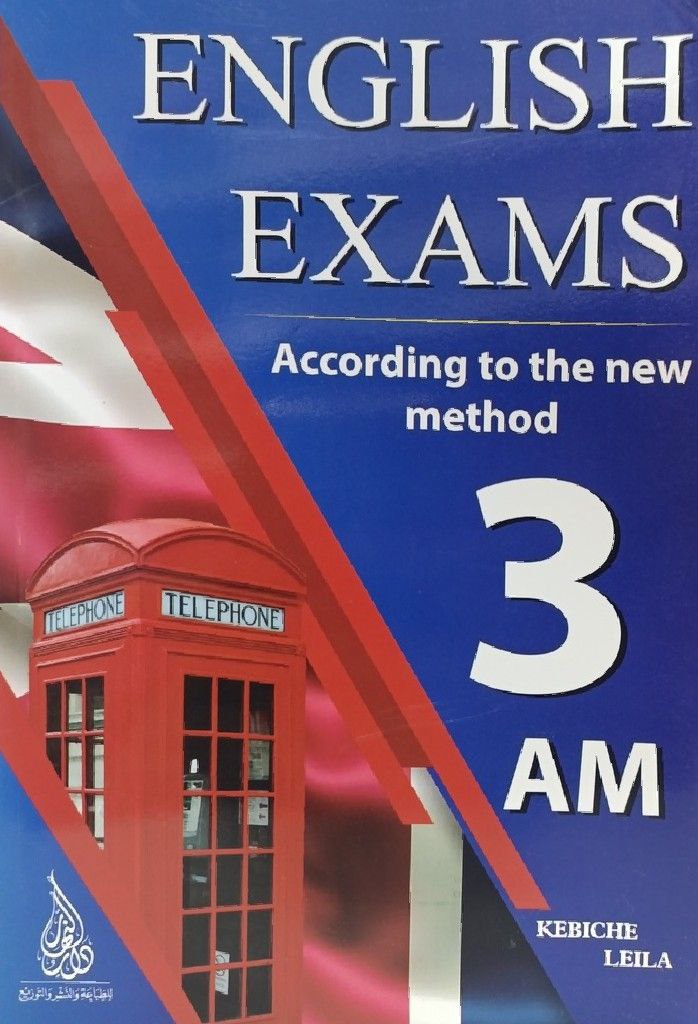 ENGLISH EXAMS 3AM