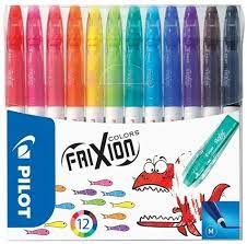 FEUTRE FRIXION POCHETTE DE 12 COULEURS REF SW-FC-S12 PILOT