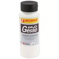 GESSO 500ML BLANC 