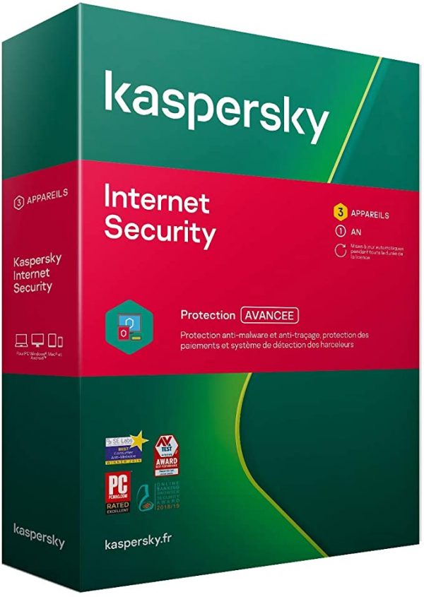 KASPERSKY INTERNET SECURITE 03 POSTES PLUS 