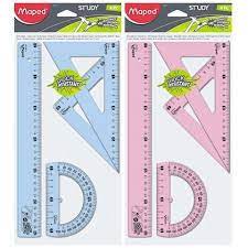 KIT DE TRACAGE 4 PCS 30CM STUDY SHOCK RESIST REF 897147 MAPED