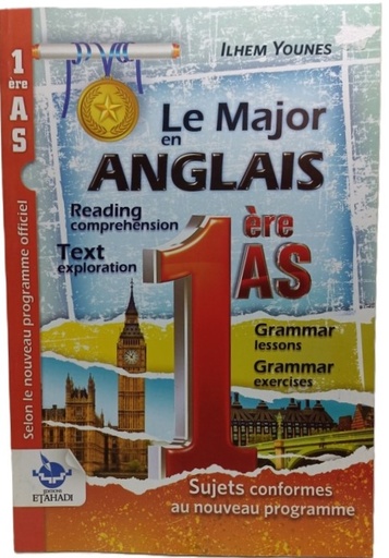 LE MAJOR EN ANGLAIS 1AS 