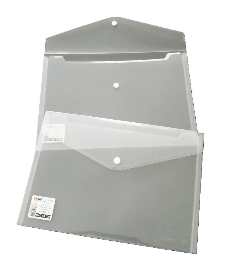 POCHETTE ENVELOPPE A BOTON NEUTRE A4 REF 44100