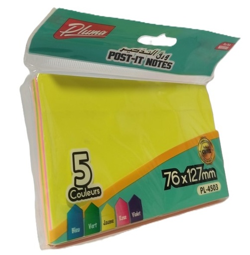 POST IT 76X127 REF 4503 PLUMA