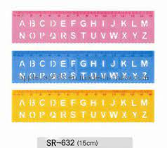 REGLE ALPHABETIQUE 30CM REF 6907