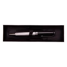 STYLO METAL LUXE TACTILE NOIR AVEC BOITE