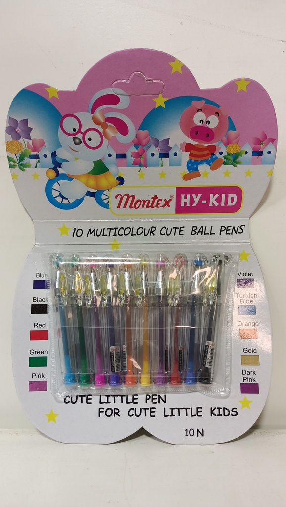 STYLO POCHETTE 10 PCS MINE